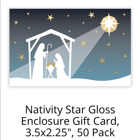 💝 50 Nativity Enclosure Cards 50 Pack CLEARANCE - Picture 2 of 4